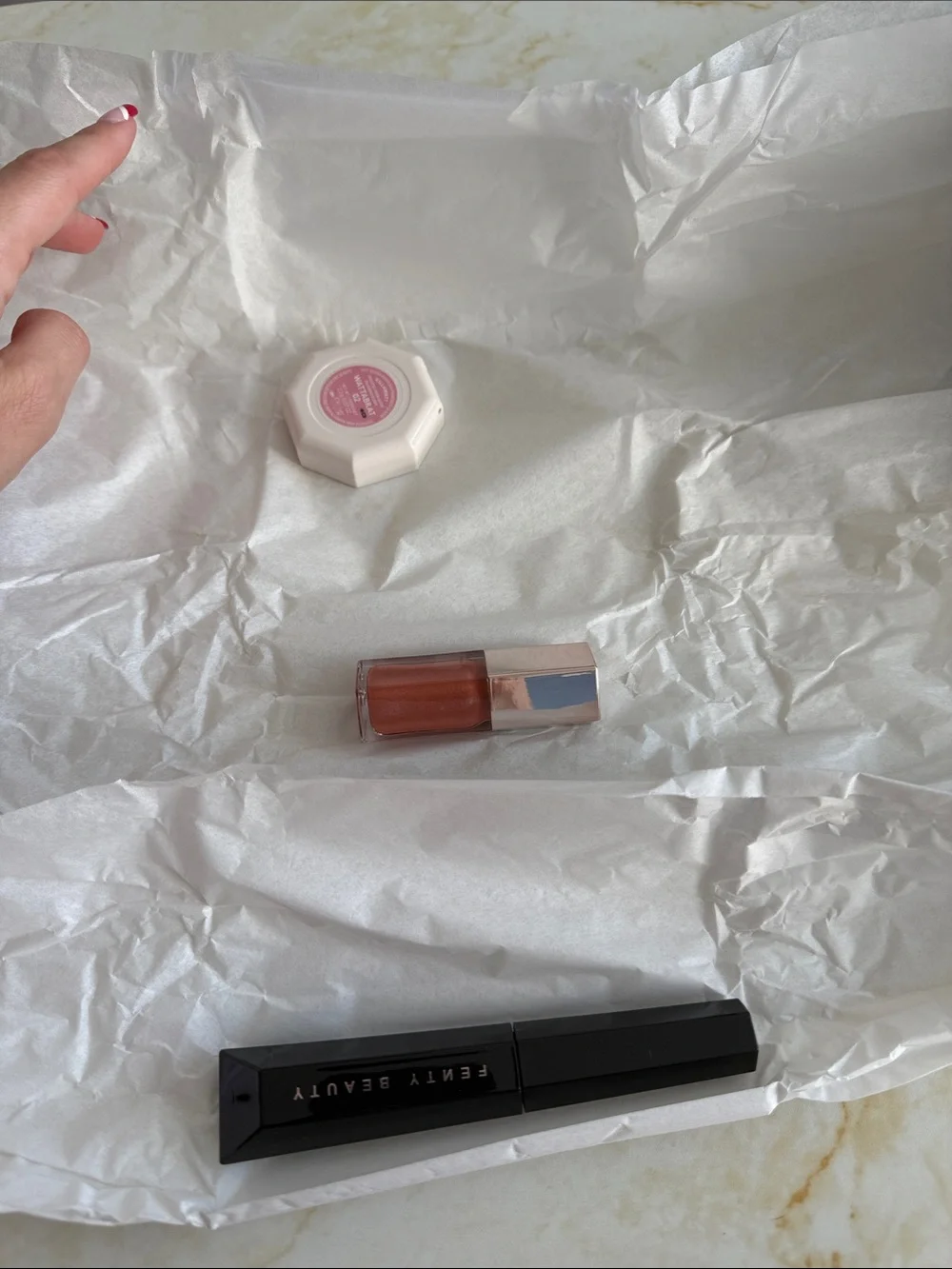 NWB Fenty Beauty FENTY FAM FAVES 3-PIECE EYE, LIP + HIGHLIGHTER SET